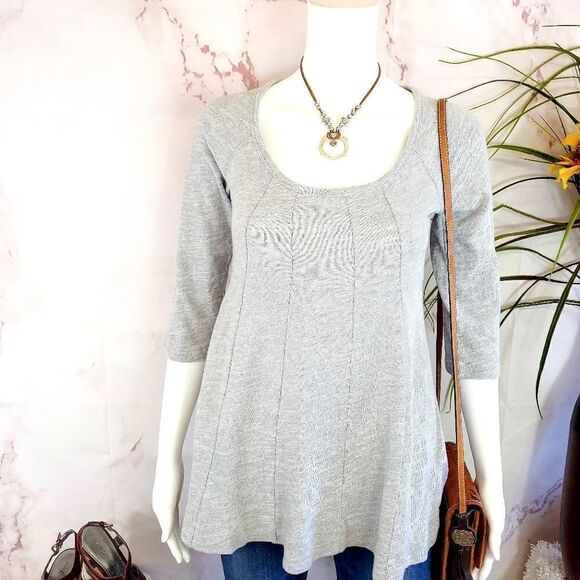 NWT! Anthropologie cotton pullover swing tunic - Picture 3 of 9